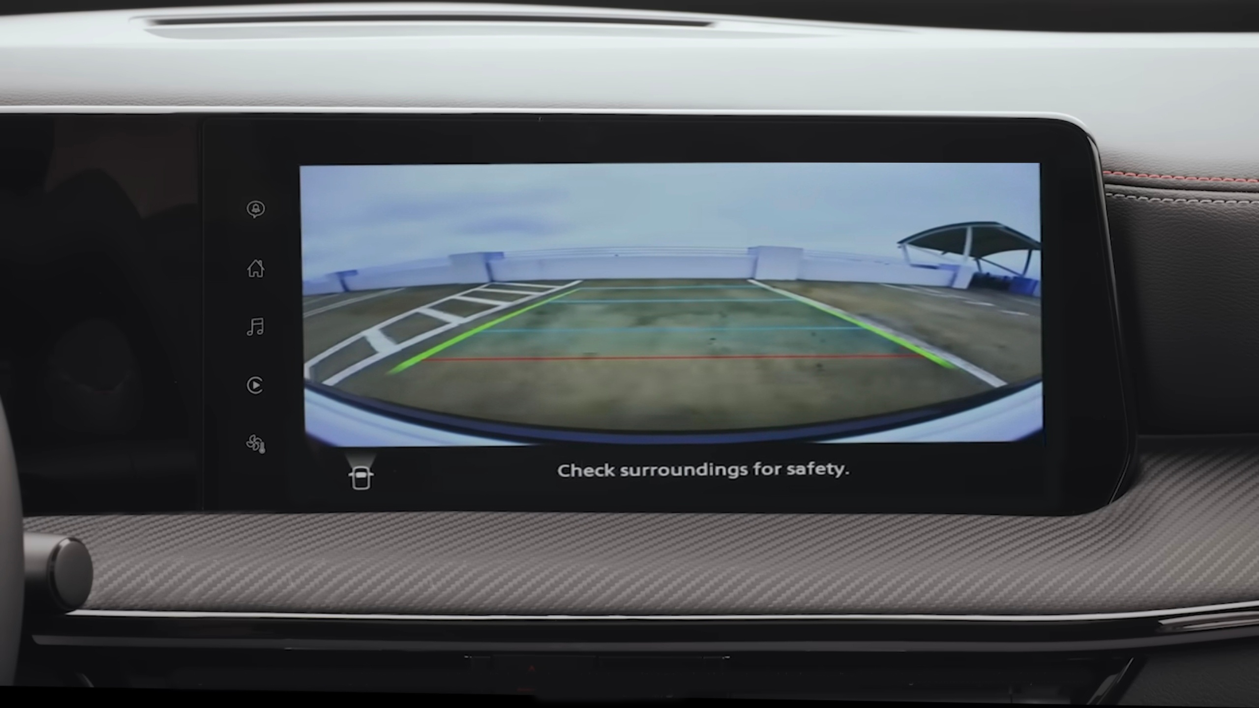 日产kicks倒车影像