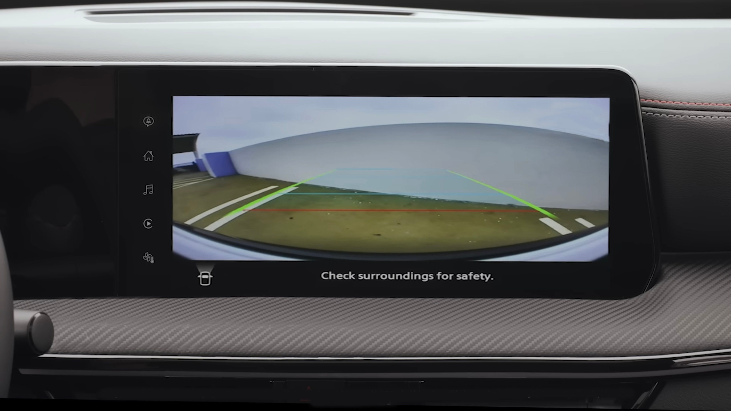 日产kicks倒车影像